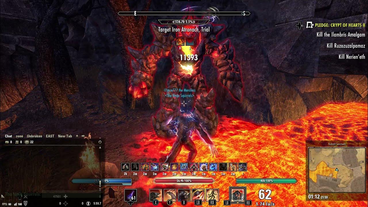 ESO Werewolf Trial Dummy Light attacks only YouTube