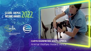 Veterinarian Dr. Caryn Rademeyer Receives Global Welfare Award
