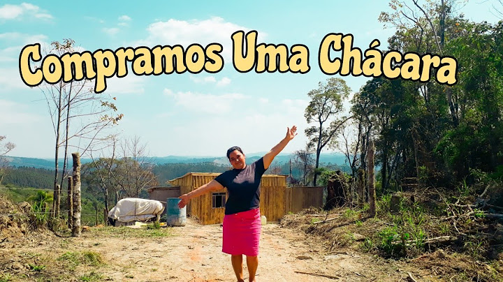COMPRAMOS UMA CHÁCARA