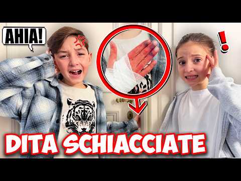 Video FIGLIODIEGO SI E' SCHIACCIATO LE DITA NELLA PORTA DA FIGLIACHIARA DURANTE IL NASCONDINO...