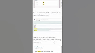 How To Change Two Options Fields As Checkboxes In Dynamics 365