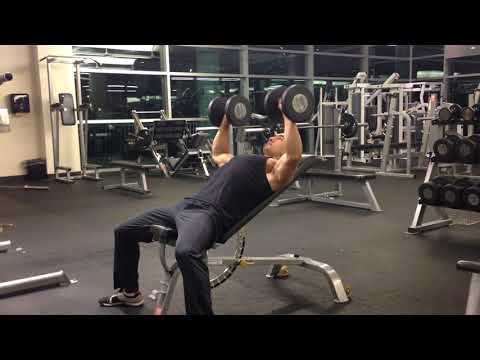 INCLINE DUMBBELL PRESS - INCLINE DUMBBELL PRESS