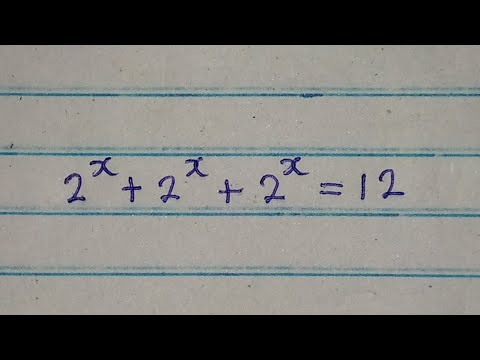 Exponential equation |