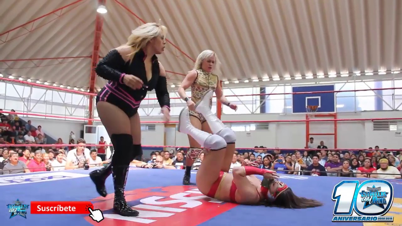 Dalys y Amapola vs Reina Isis y Kaho Kobayashi en Toryumon librenms