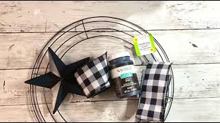 EASY DIY RIBBON WREATH