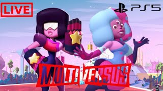 🔴 [MULTIVERSUS] COTTON CANDY GARNET GAMEPLAY ON PS5! BECOMING STRONGER THAN YOU!