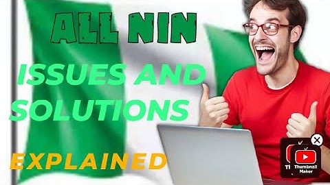 ALL NIN ISSUES AND SOLUTIONS EXPLAINED ( 2023 LATEST UPDATE)