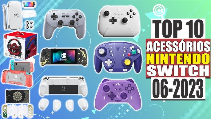 Guia de Presentes Nintendo Switch: Certos, Baratos, Jogos, Controle,  MicroSD #NintendoBarato Compra 
