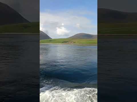 Island of Hoy from the ferry (Orkney Islands)