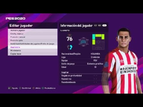 Cody Gakpo Psv Pes 2020 Youtube