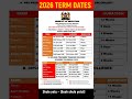 TERM DATES 2026 IN KENYA