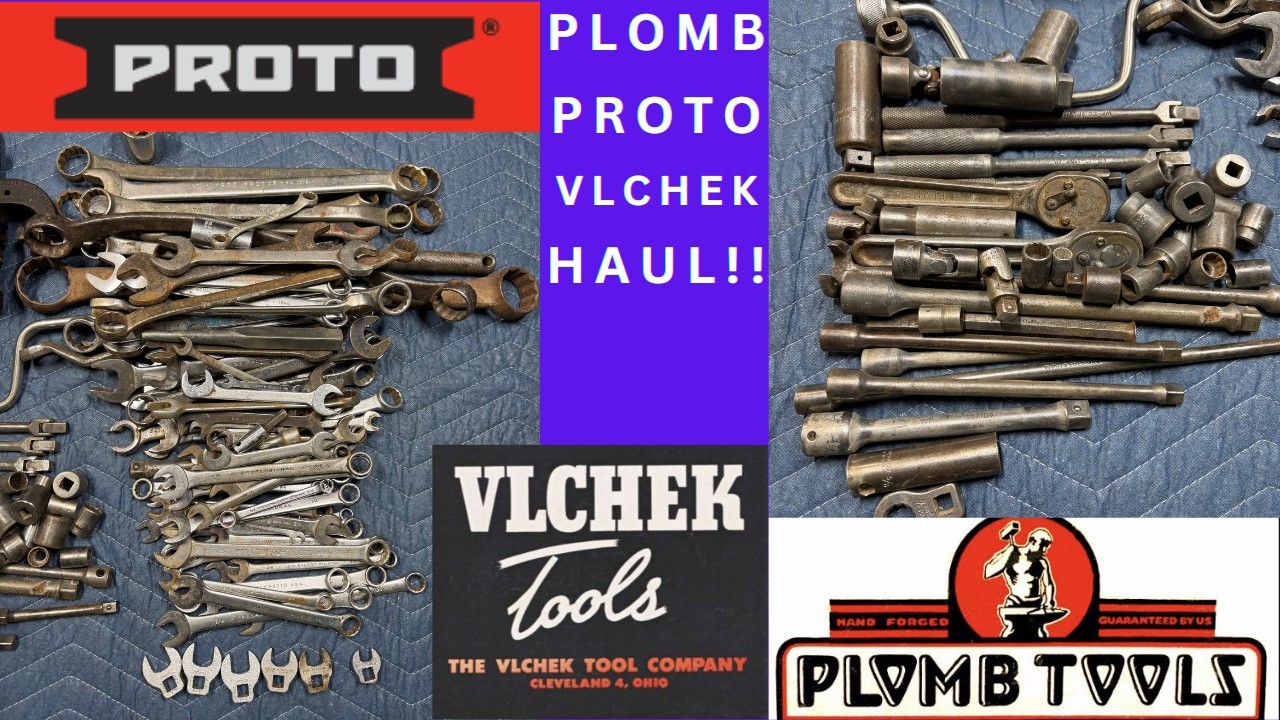 $1,000 Vintage Tool Haul Unboxing! Plomb Wrenches, PROTO Wrenches