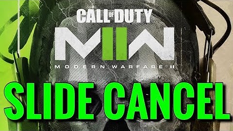 HOW to SLIDE CANCEL in MODERN WARFARE 2 (Easy tutorial) NEW