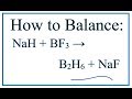 Balancing Chemical Equations Practice
