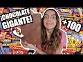 DERRITIENDO 100 BARRAS DE CHOCOLATE *QUEDÓ ENORME*