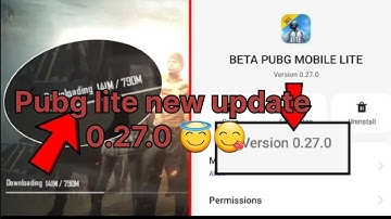 😱 Finnally Pubg Lite new update 0.27.0/790MB 😍 || Crash and Loading all problem fix pubg Lite 🥰
