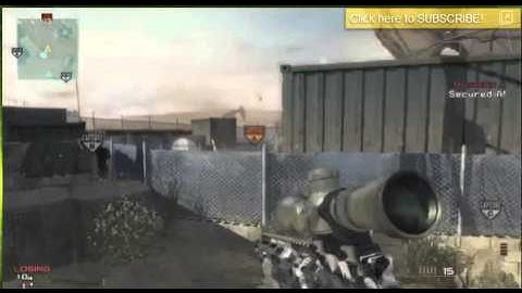Modern Warfare 3 Noscope triple kill
