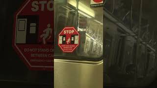R46 (W) train ride from Cortlandt Street to City Hall