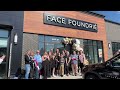 Face foundrie ribbon cutting