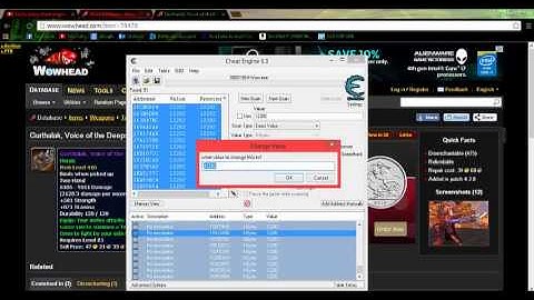 Hacking: #3 Weapon-Armor Hack Using Cheat Engine 6.3