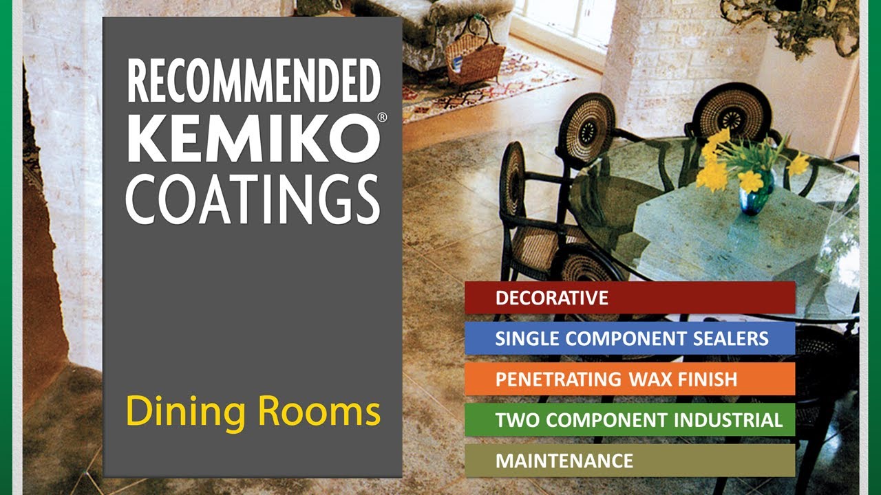 Best Kemiko® Products for Dining Rooms