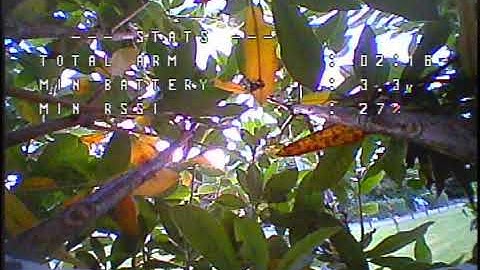 EMAX TINYHAWK RSSI AND VTX RANGE TEST