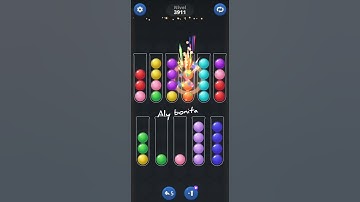 Ball sort puzzle level 3911 #puzzle #level #colors #gaming #resolución #gameplay #nivel