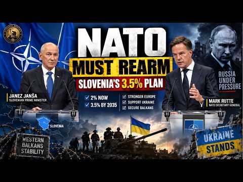 NATO Must Rearm: Slovenia Backs 3.5% Defence Spending as Rutte Warns Russia Is Struggling