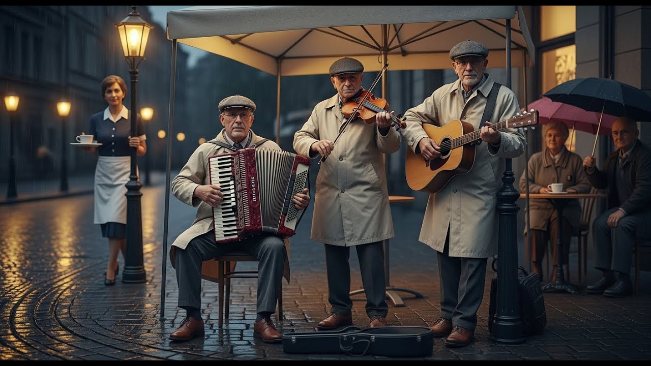 Schlager Akkordeon Instrumental 🎶 Entspannende Volksmusik 2025 | Traditionelle Tanz- & Café-Melodien