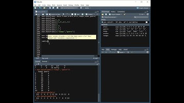 Comment Creer un DATAFRAME dans R avec Exemples Pratiques| Comment dans R?| Tuto debutants| caps9