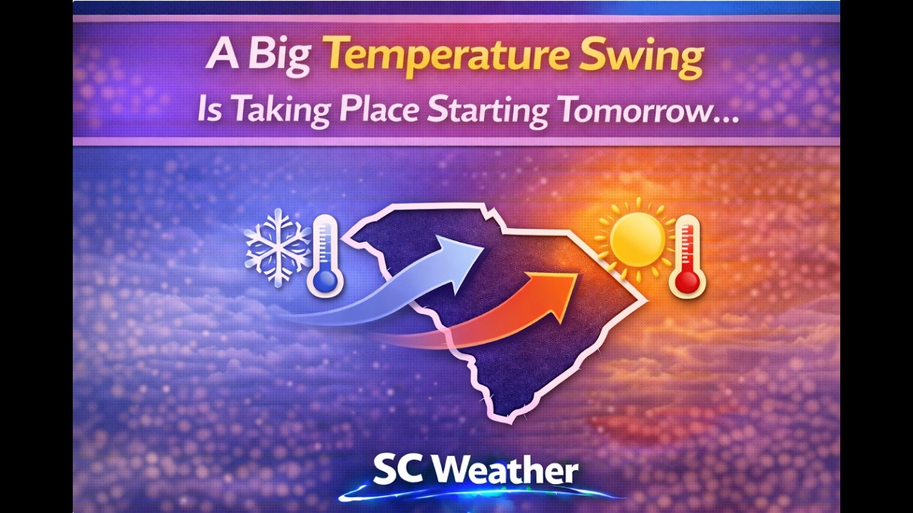 A Big Temperature Swing Is Taking Place Starting Tomorrow... - YouTube