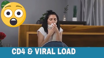 normal cd4 count and viral load  .