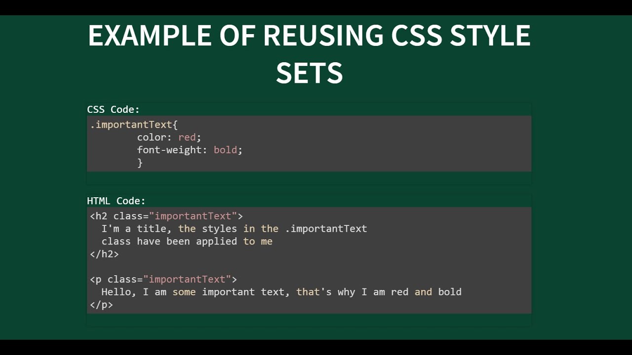 Introduction to CSS selectors | CSS3 demo tutorial [part 2/20] - YouTube