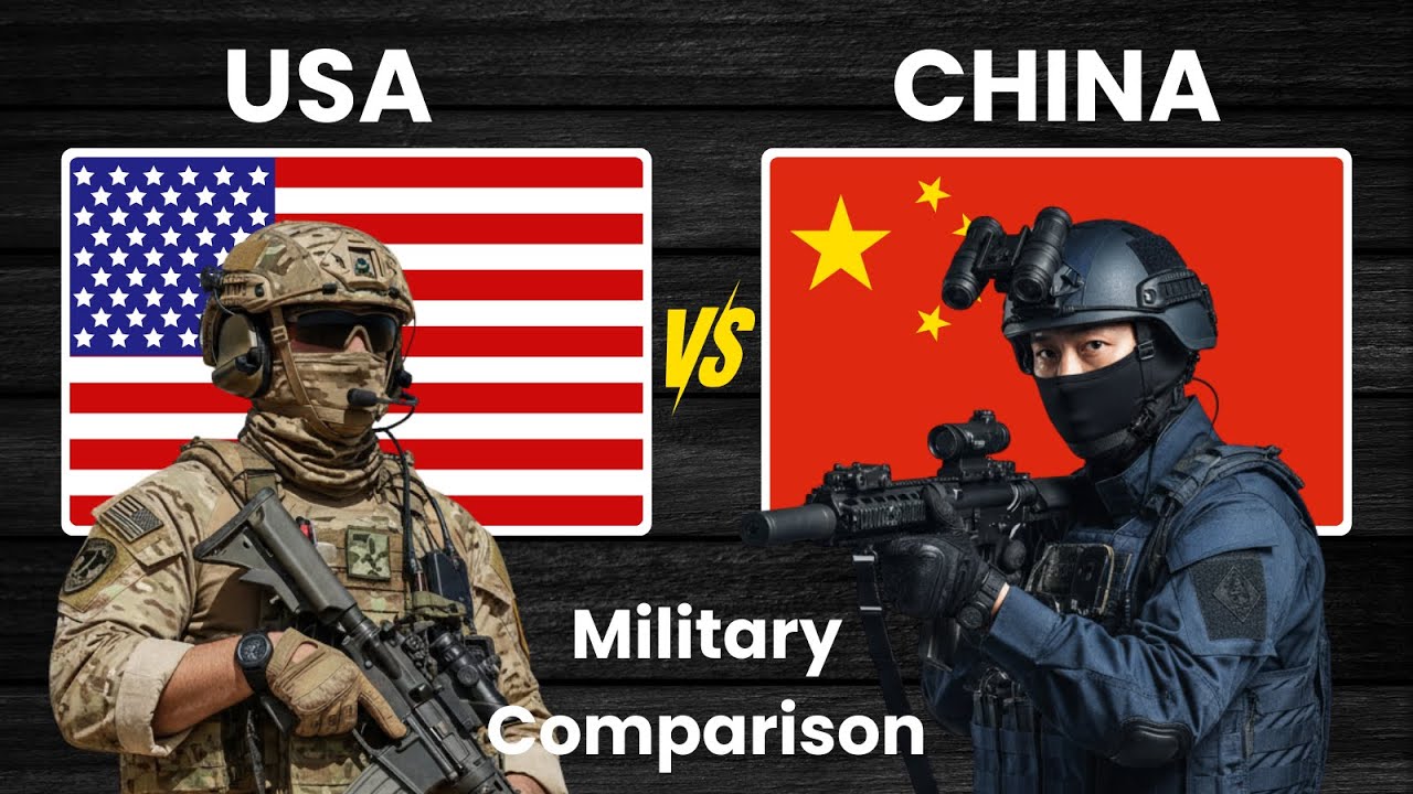 USA vs CHINA Military Power Comparison | Comparison 2026 | Data Xplorer ...