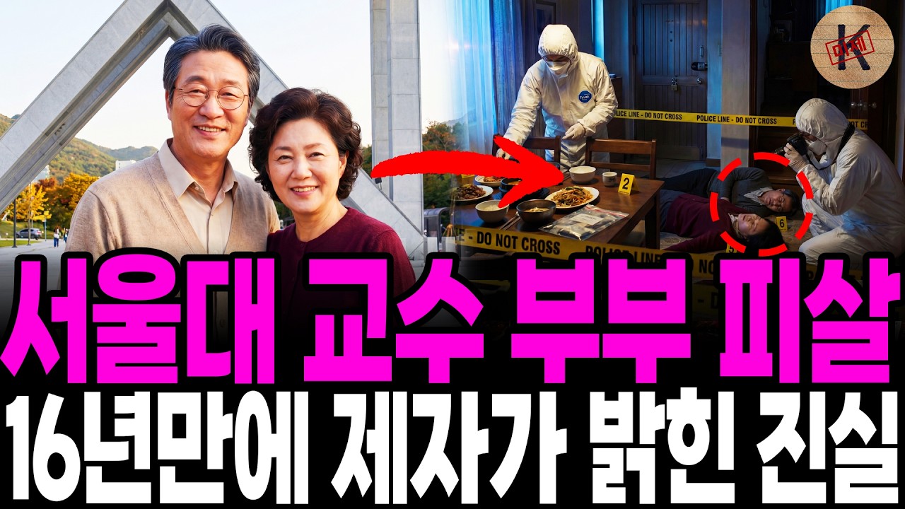 1990년 서울대 교수 부부 피살, 16년만에 제자가 밝힌 진실