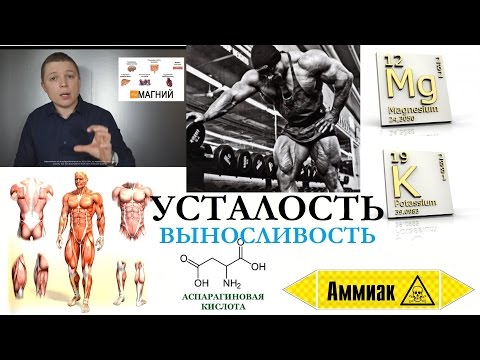 Усталость | Выносливость. Магния и Калия Аспартат. Magnesium Potassium Aspartate.