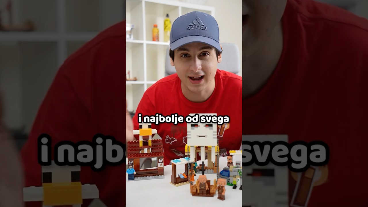 Otvaram Novi Minecraft Lego Set!