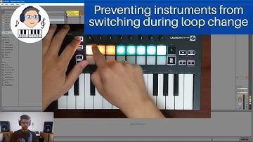 Preventing instruments from switching when changing loops in Ableton Live with Launchkey Mini MK3