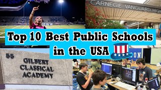 Top 10 best public schools in USA | best public schools in america | best public schools in usa