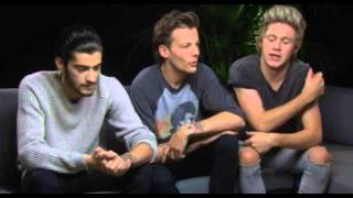 Zayn, Louis and Niall interview for MTV UK