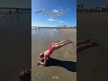Девушка делает трюк "Каракатица" / A girl performs the “Cuttlefish” trick
