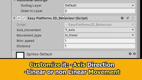 Easy Platforms 2D - Unity Tool - Dbuit Games