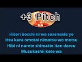 [KARAOKE] yama - Oz. | Ousama Ranking Ending [+3 Pitch]