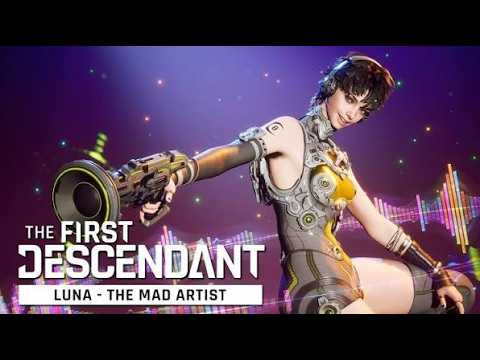 The First Descendant into shadow Raven tank  Luna- The Mad Artist| Ps5 Gameplay 