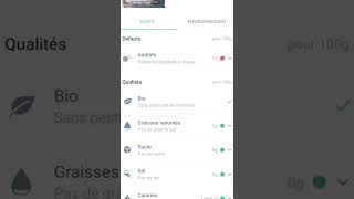 تطبيق مفيد لمعرفة المواد الغذائية الصحية وكمية السعرات الحرارية فيها. screenshot 2