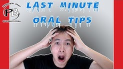 Last minute PSLE Oral tips 2018 - Durasi: 4.19. 