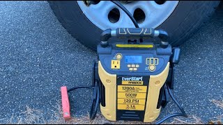 Tires low How to fill air into your car tires with a Walmart tire inflator