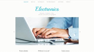 Consumer Electronics Website Template by WT - 52981