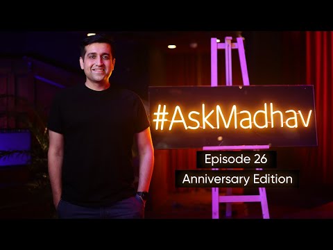 #AskMadhav | Episode 26 | Anniversary Edition