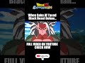 Goku AF Vs Black Gohan Beast #dragonball